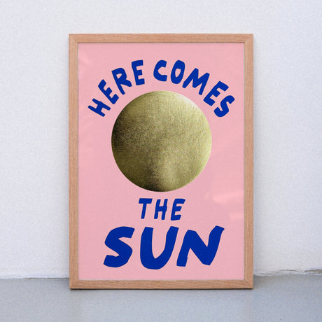 Edition SCHEE Here comes the Sun (A3) | Edition SCHEE | Siebdruck