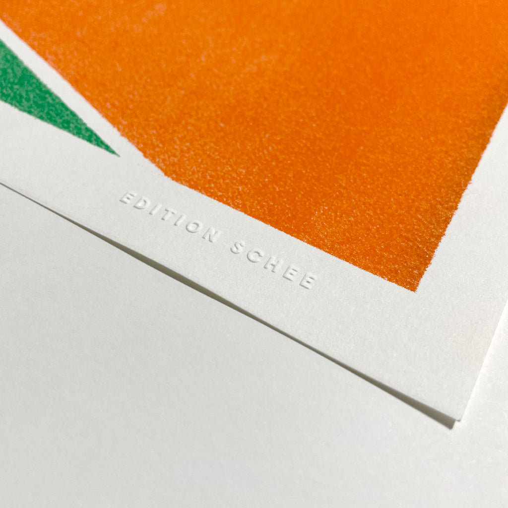 Edition SCHEE On the court (DIN A3) | Edition SCHEE | Risographie