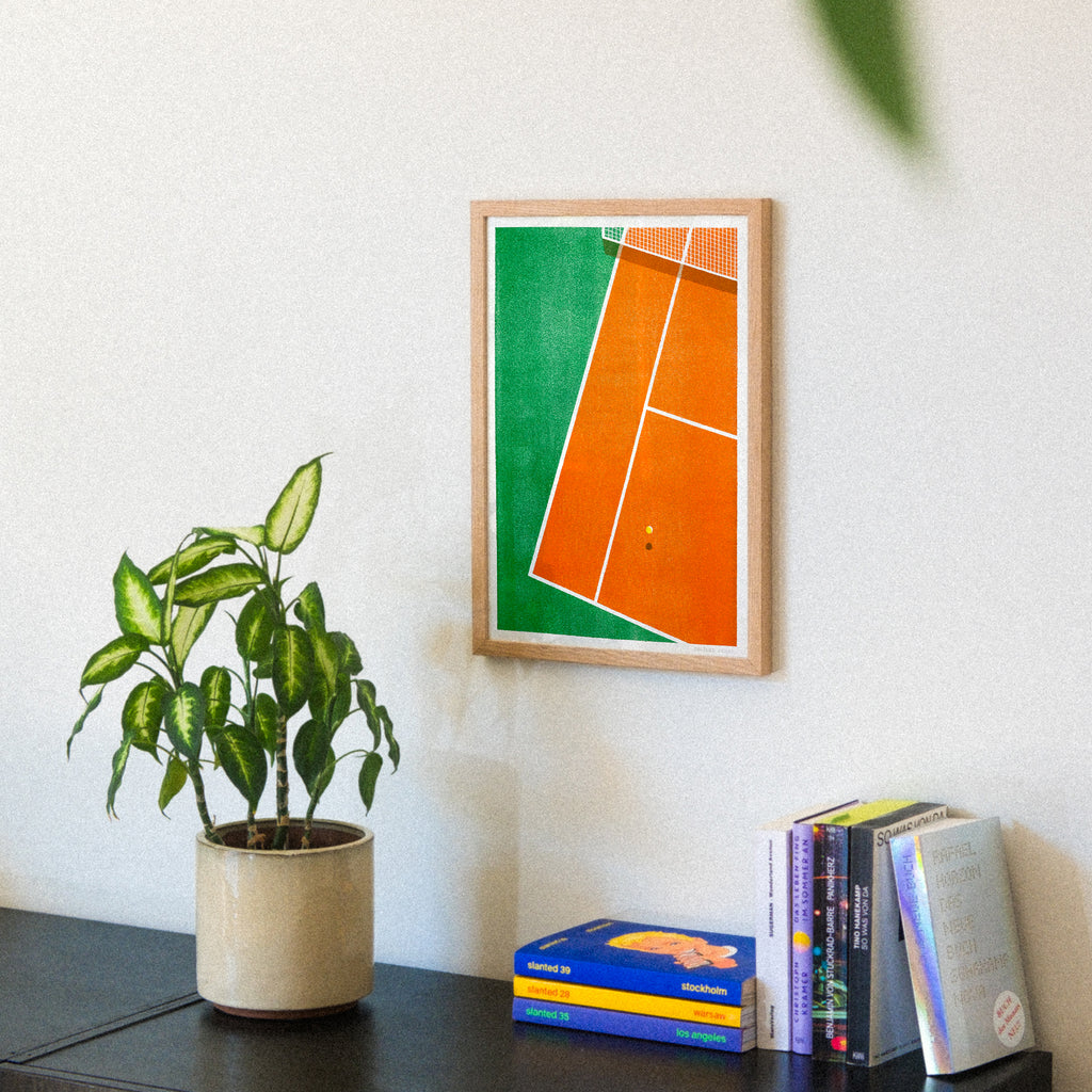 Edition SCHEE On the court (DIN A3) | Edition SCHEE | Risographie