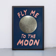 Edition SCHEE Fly me to the Moon (A3) | Edition SCHEE | Siebdruck