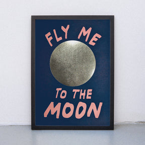Edition SCHEE Fly me to the Moon (A3) | Edition SCHEE | Siebdruck