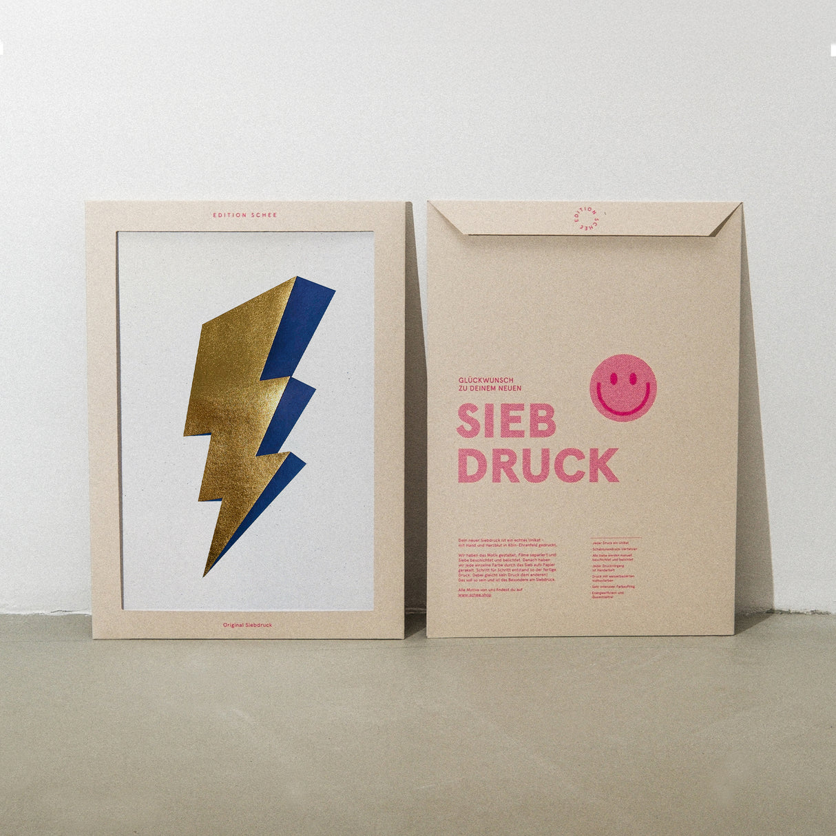 Edition SCHEE Shiny Flash (A3) | Edition SCHEE | Siebdruck