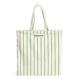 BONGUSTA Tasche "Naram Totebag Pure White & Grass" | BONGUSTA | ein Sommertraum