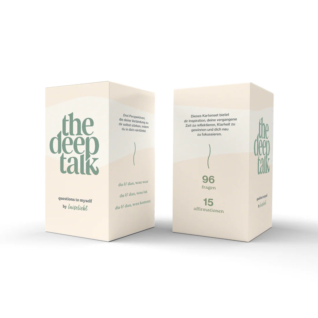 The Deep Talk "The Deep Talk - Questions to myself" | Selbstreflexion deluxe