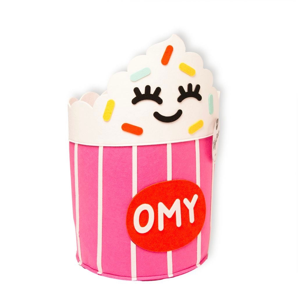 OMY Papierkorb OMY "Yummy" | Pop-Art | Stylisch & Robust