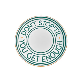 Bitossi Home Pizzateller “Don’t Stop” 32 cm | Statement Piece | Bitossi Home