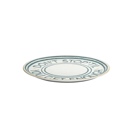 Bitossi Home Pizzateller “Don’t Stop” 32 cm | Statement Piece | Bitossi Home