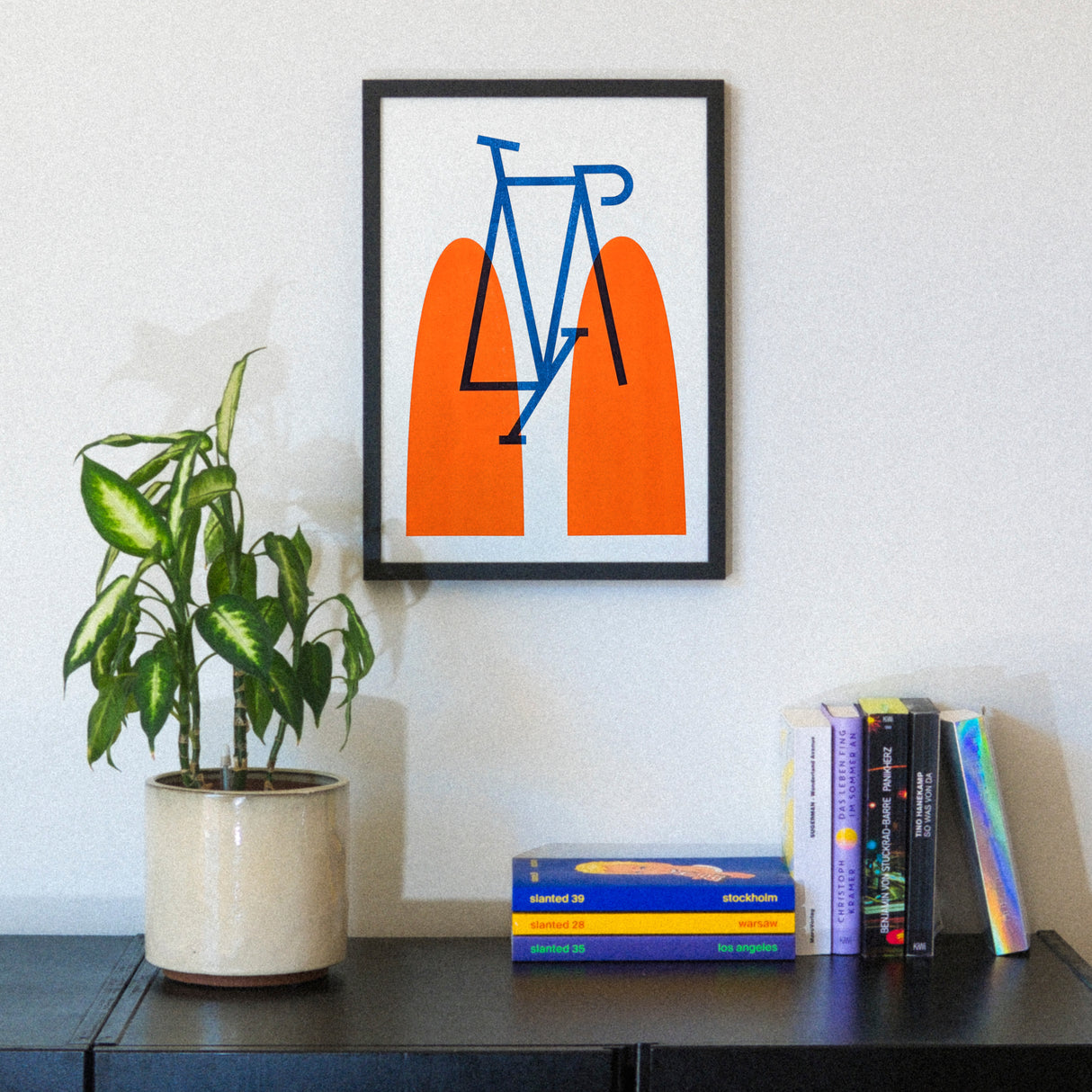 Racefiets (DIN A3) | Edition SCHEE | Risographie