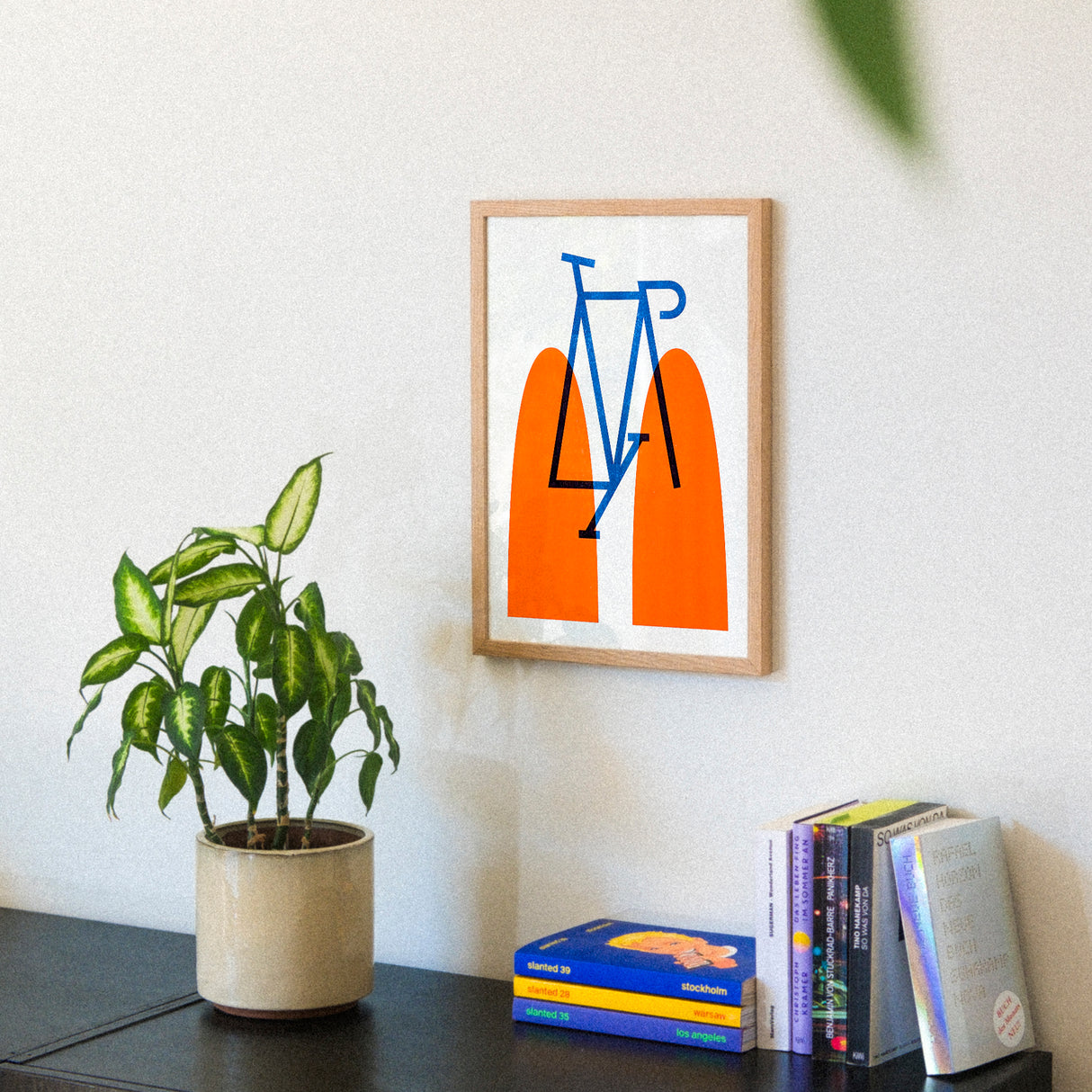 Racefiets (DIN A3) | Edition SCHEE | Risographie