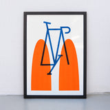 Racefiets (DIN A3) | Edition SCHEE | Risographie
