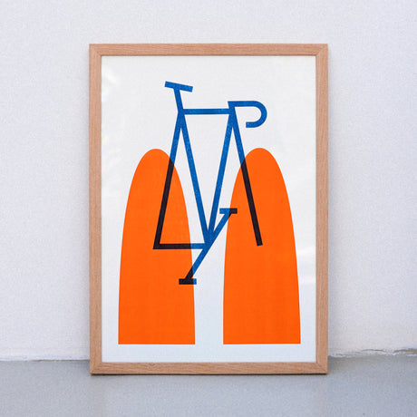 Edition SCHEE Racefiets (DIN A3) | Edition SCHEE | Risographie