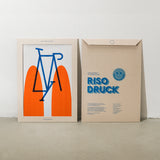 Racefiets (DIN A3) | Edition SCHEE | Risographie