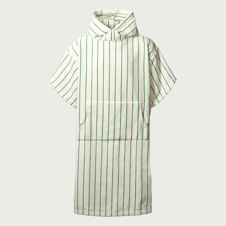 BONGUSTA Poncho „Naram Pure White & Grass“ (L/XL) | BONGUSTA | Stilvoller Poncho