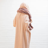 BONGUSTA Poncho „Naram Tropical & Creme L/XL“ | Locker & bequem | Bongusta