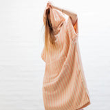 BONGUSTA Poncho „Naram Tropical & Creme L/XL“ | Locker & bequem | Bongusta