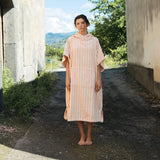 BONGUSTA Poncho „Naram Tropical & Creme S/M“ | Einfach überwerfen | Bongusta
