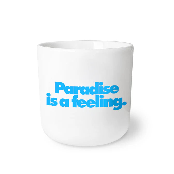 navucko Porzellanbecher "Paradise is a feeling" | navucko | 250ml