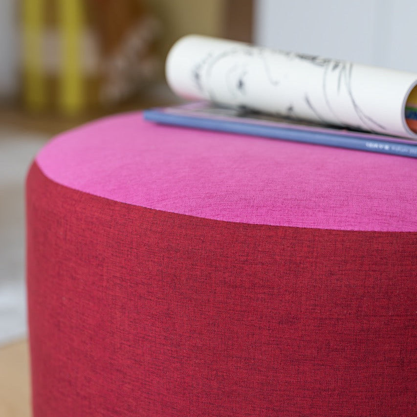 Remember Pouf “Pepe” Berry | Moderner Sitzpouf | Remember