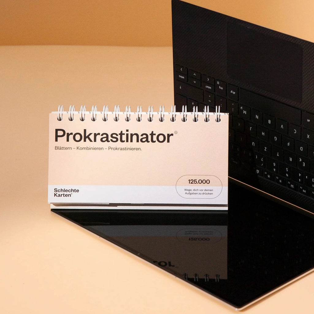 Schlechte Karten Prokrastinator | 125.000 Ideen fürs kreative Nichtstun | Schlechte Karten