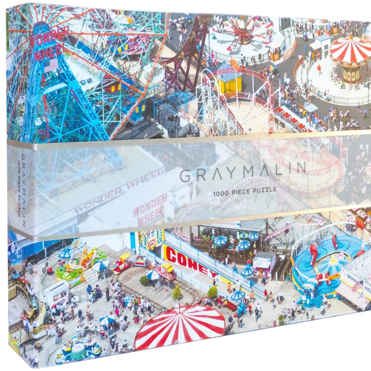 Gray Malin Puzzle Gray Malin "Coney Island" | 1000 Teile, Luftbild