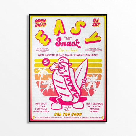 Piece & Love Puzzle Piece & Love "Easy Snack" | 1000 Teile | Bunt & Kreativ