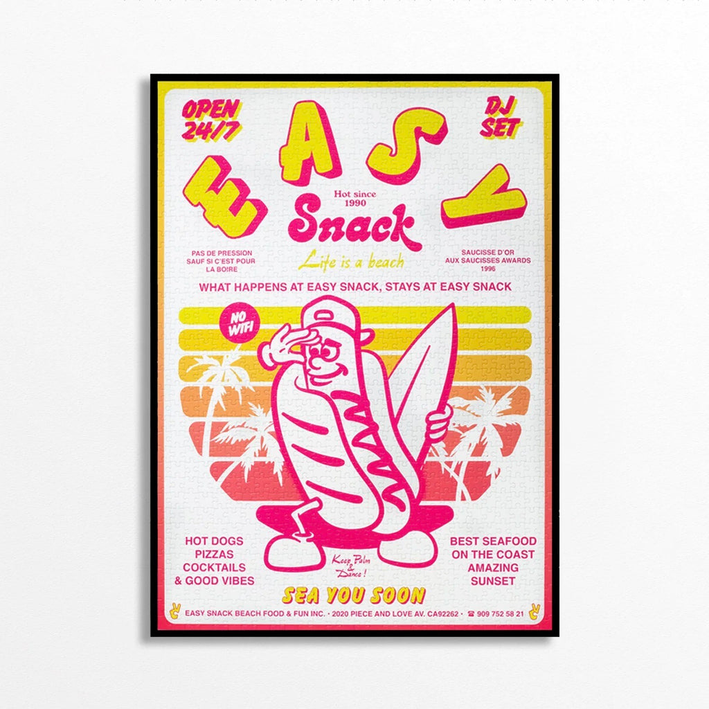 Piece & Love Puzzle Piece & Love "Easy Snack" | 1000 Teile | Bunt & Kreativ