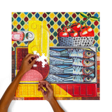 parkside Puzzle “Sardines with Cherry Tomatoes” 1000 Teile | Detailreiches Motiv | parkside