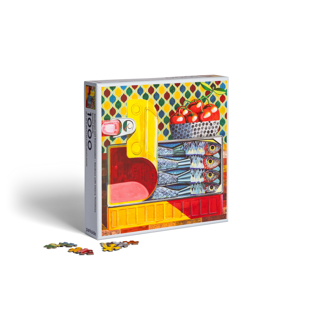parkside Puzzle “Sardines with Cherry Tomatoes” 1000 Teile | Detailreiches Motiv | parkside
