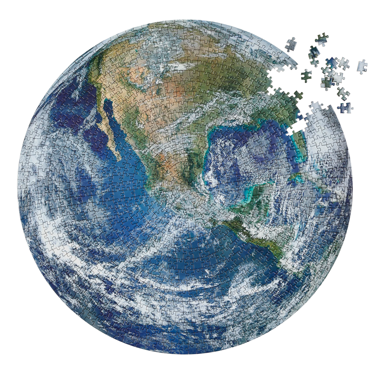 parkside Puzzle “The Earth” 1000 Teile | Eindrucksvolles Weltmotiv | parkside