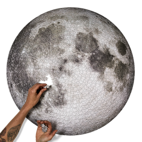 parkside Puzzle “The Moon” 1000 Teile | Faszinierendes Mondmotiv | parkside