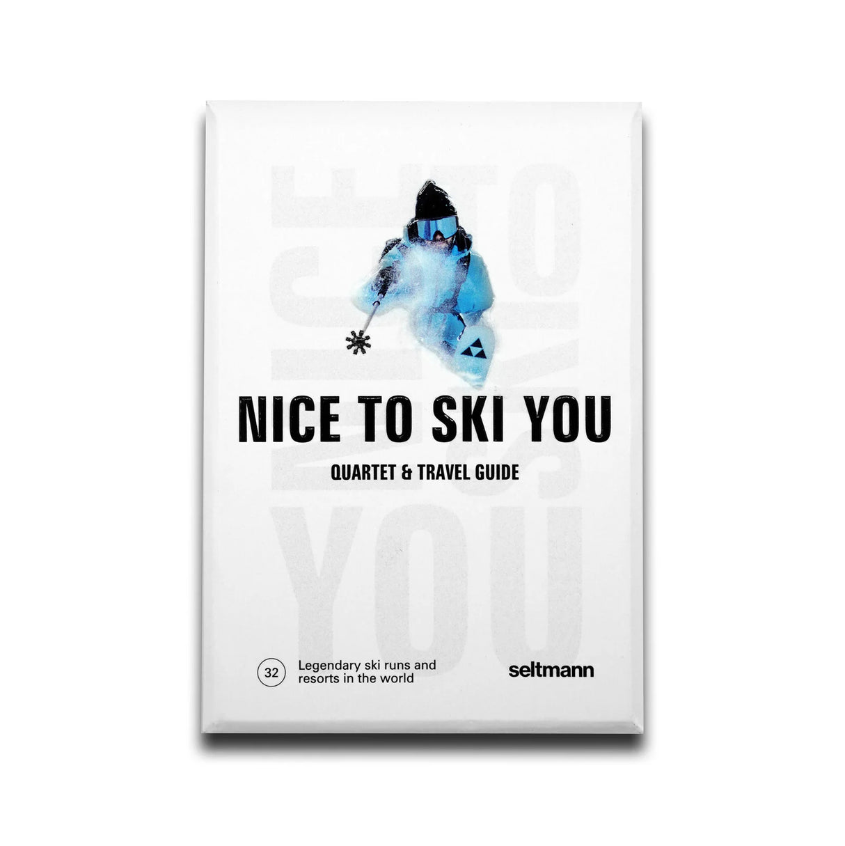 Seltmann Publishers Quartett „Nice to Ski You“ | Quartett mit Skigebieten | Seltmann Publisher