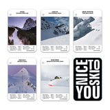Seltmann Publishers Quartett „Nice to Ski You“ | Quartett mit Skigebieten | Seltmann Publisher