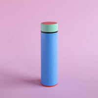 SOWDEN Trinkflasche SOWDEN “Thermal Flask Blue Multi” | Für deine Durstlöscher-Momente