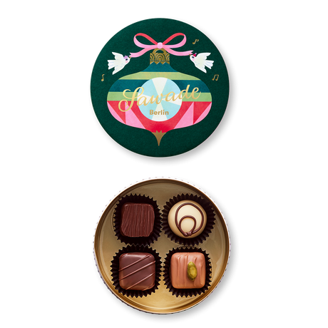 Sawade Pralinenschachtel „Schmuckstück“ | Alkoholfreie Pralinen | Sawade