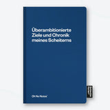 Schlechte Karten Notizbuch „Chronik meines Scheiterns“ | Tragisch. Witzig. Wahr. | Schlechte Karten