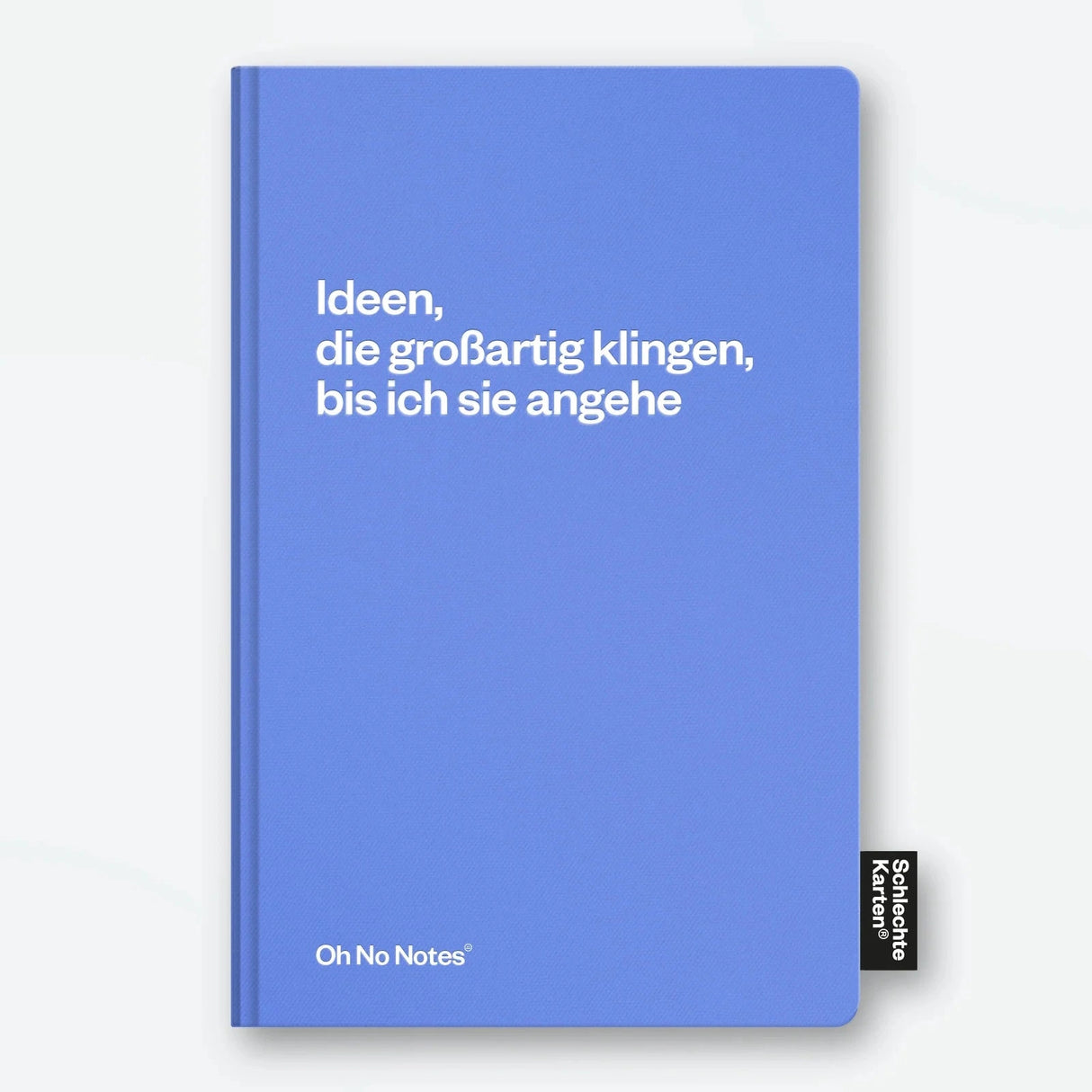 Schlechte Karten Notizbuch „Großartige Ideen“ | Vielleicht. Vielleicht nicht. | Schlechte Karten