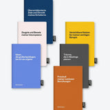 Schlechte Karten Notizbuch „Träume, die in Meetings platzen“ | Realistisch bleiben | Schlechte Karten