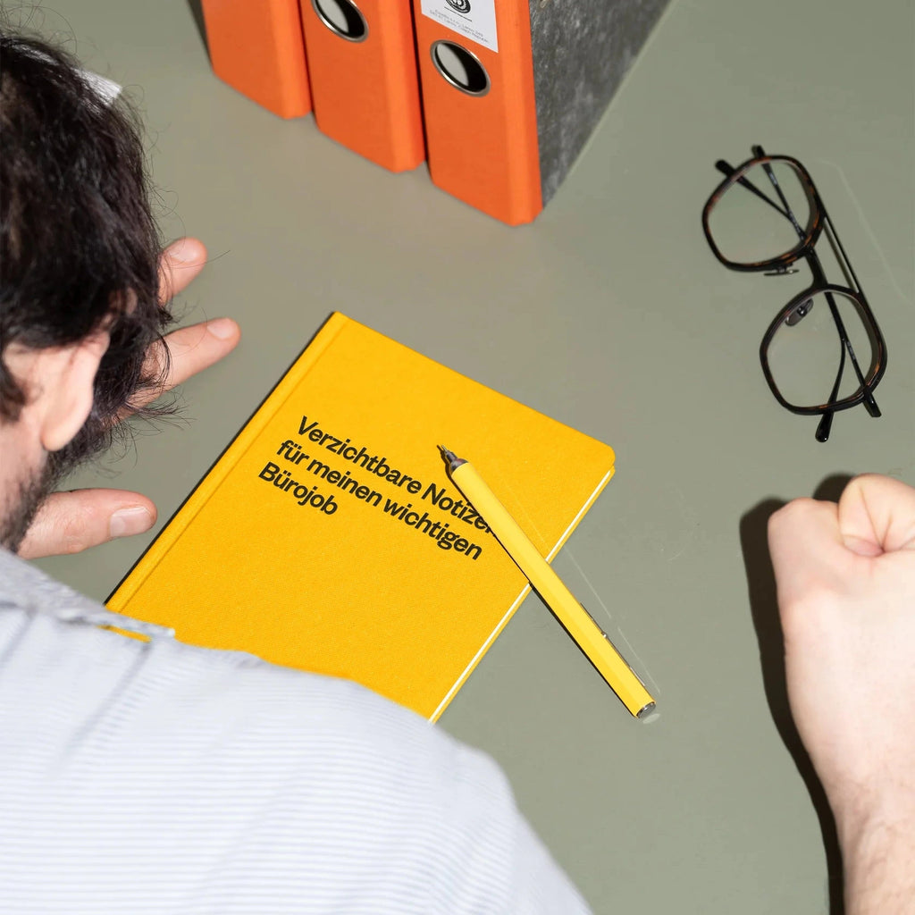 Schlechte Karten Notizbuch „Verzichtbare Notizen“ | Muss man nicht lesen | Schlechte Karten