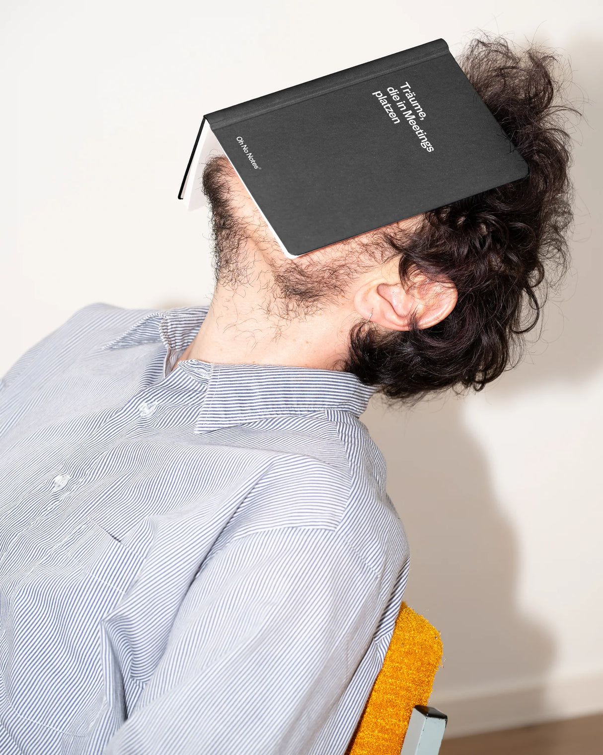 Schlechte Karten Notizbuch „Träume, die in Meetings platzen“ | Realistisch bleiben | Schlechte Karten