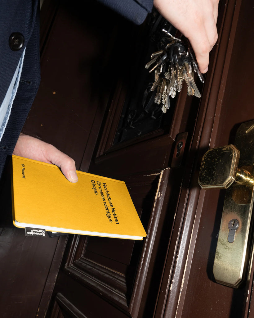Schlechte Karten Notizbuch „Verzichtbare Notizen“ | Muss man nicht lesen | Schlechte Karten