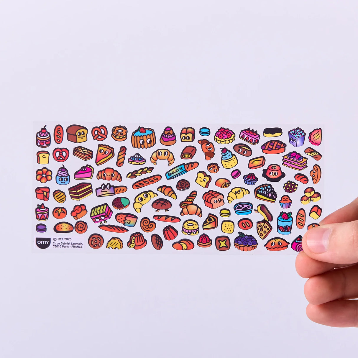 OMY Sticker „Boutique French Bakery“ | detailreich & französisch | OMY