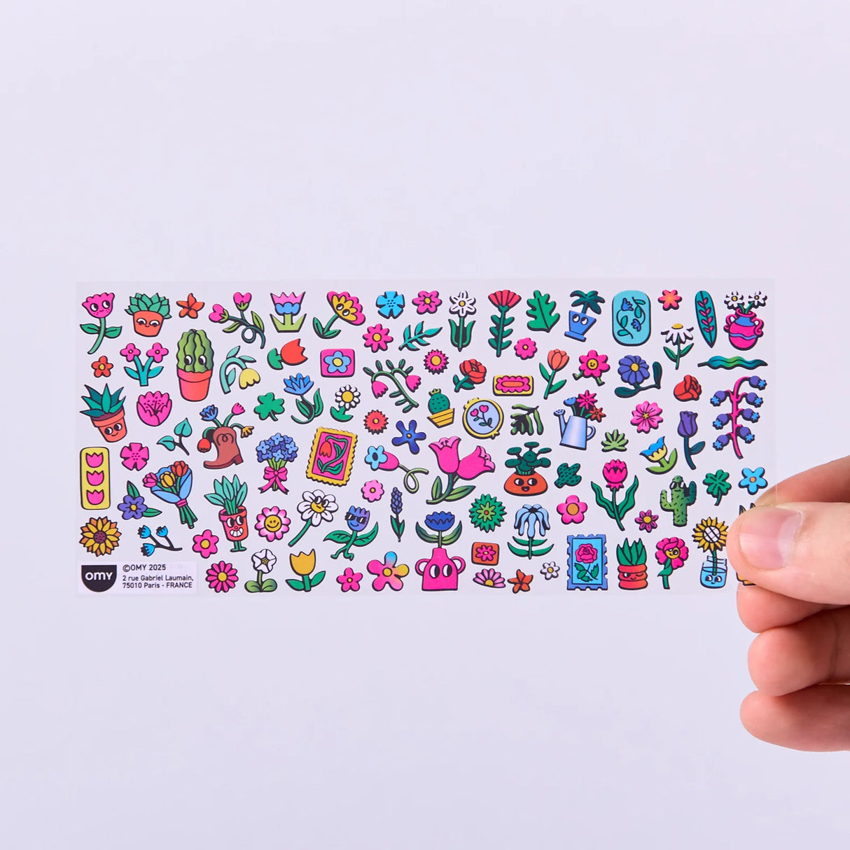 OMY Sticker „Boutique Flower Shop“ | detailreich & floral | OMY