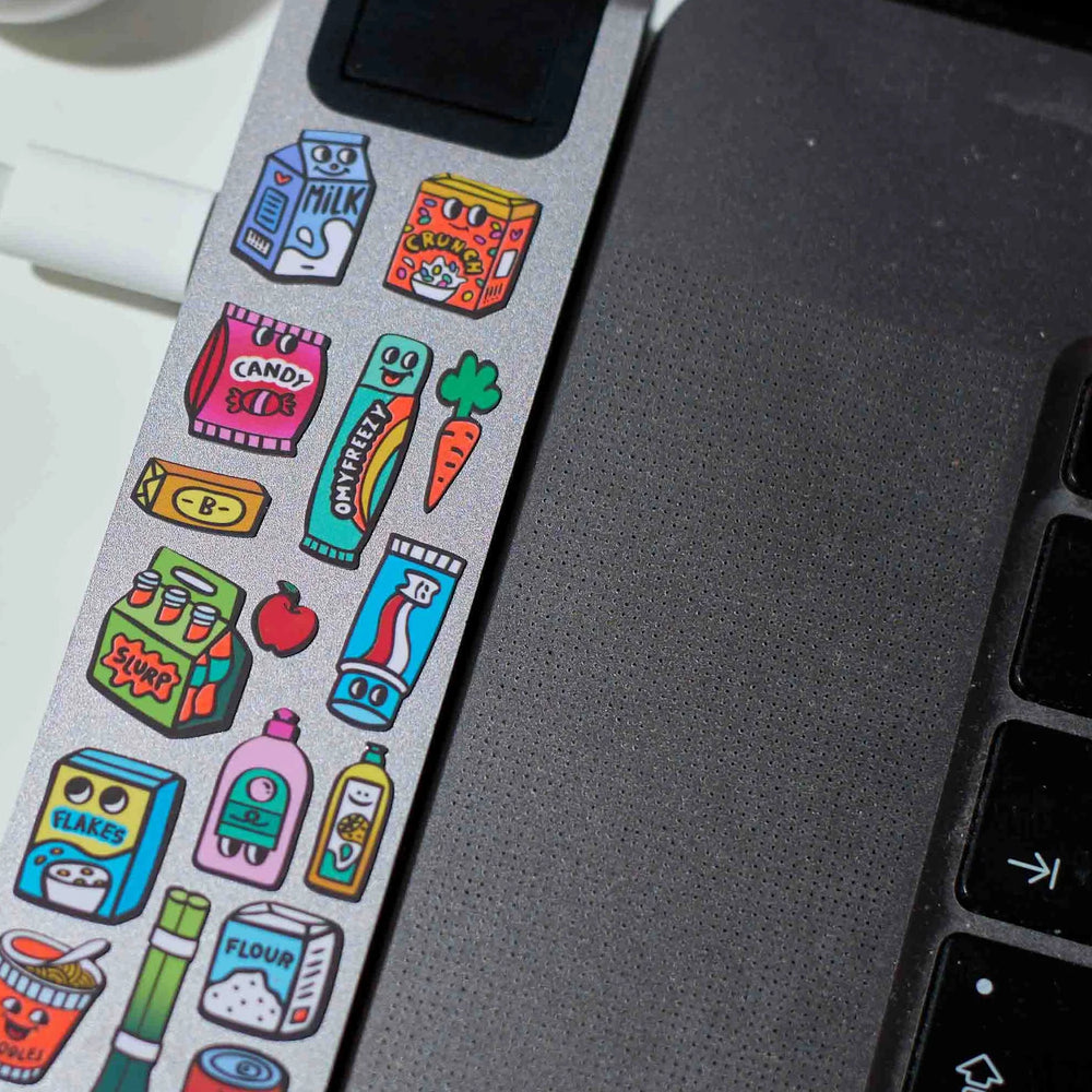 OMY Sticker „Boutique Supermarket“ | detailreich & bunt | OMY