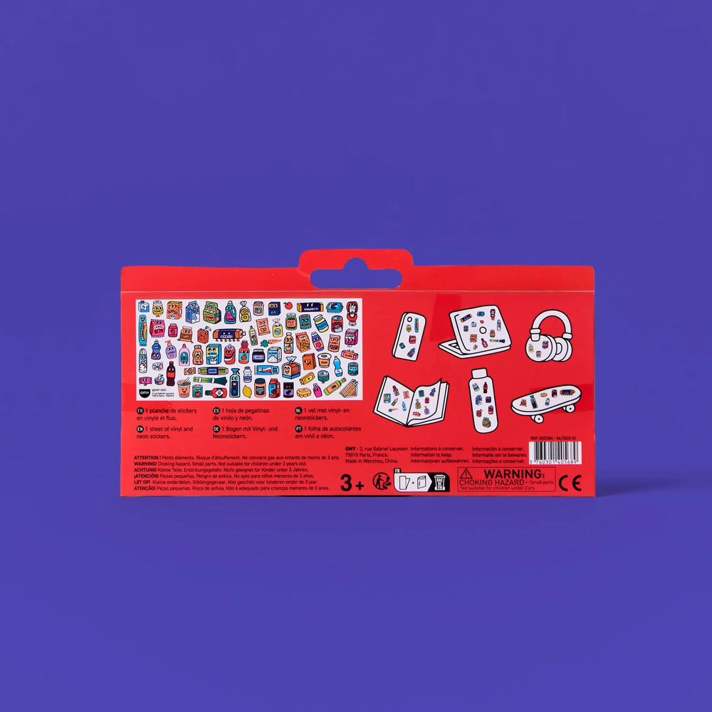 OMY Sticker „Boutique Supermarket“ | detailreich & bunt | OMY