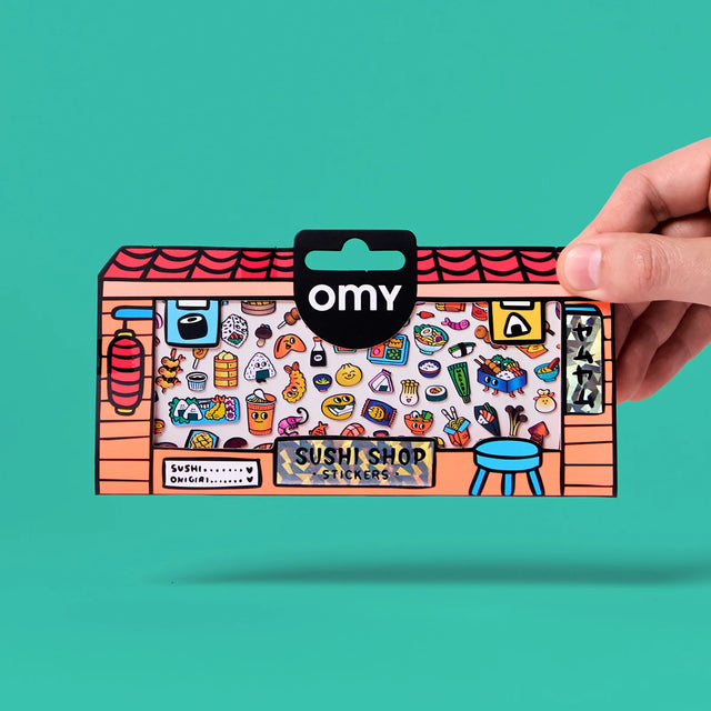 OMY Sticker „Boutique Sushi Shop“ | detailreich & kreativ | OMY