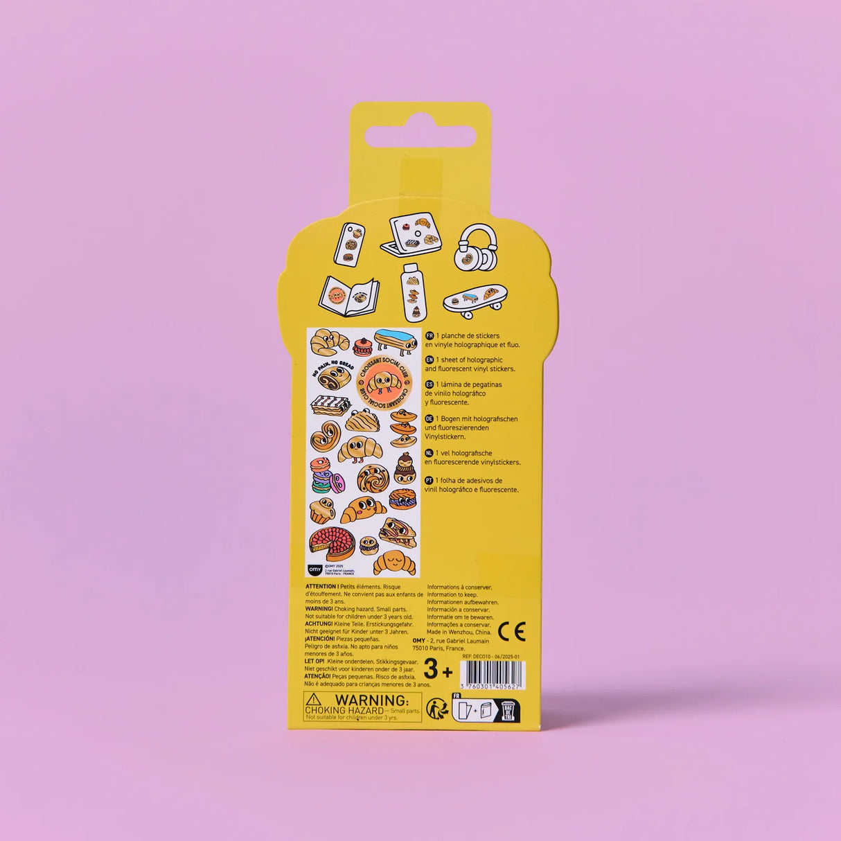 OMY Sticker „Iconic Croissants“ | ikonisch & französisch | OMY
