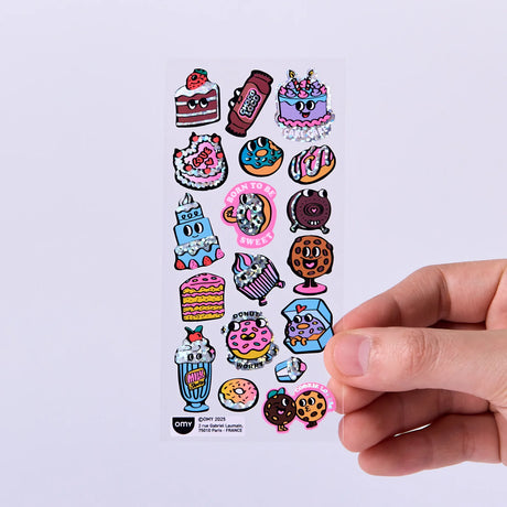 OMY Sticker „Iconic Donuts“ | ikonisch & bunt | OMY
