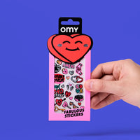 OMY Sticker „Iconic Love“ | ikonisch & verspielt | OMY