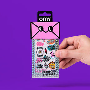 OMY Sticker „Iconic Messages“ | ikonisch & grafisch | OMY