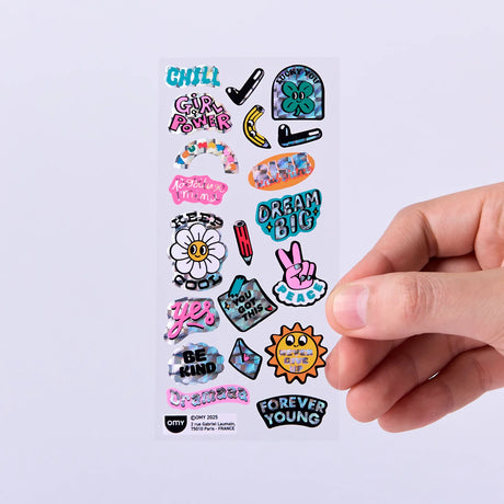 OMY Sticker „Iconic Messages“ | ikonisch & grafisch | OMY